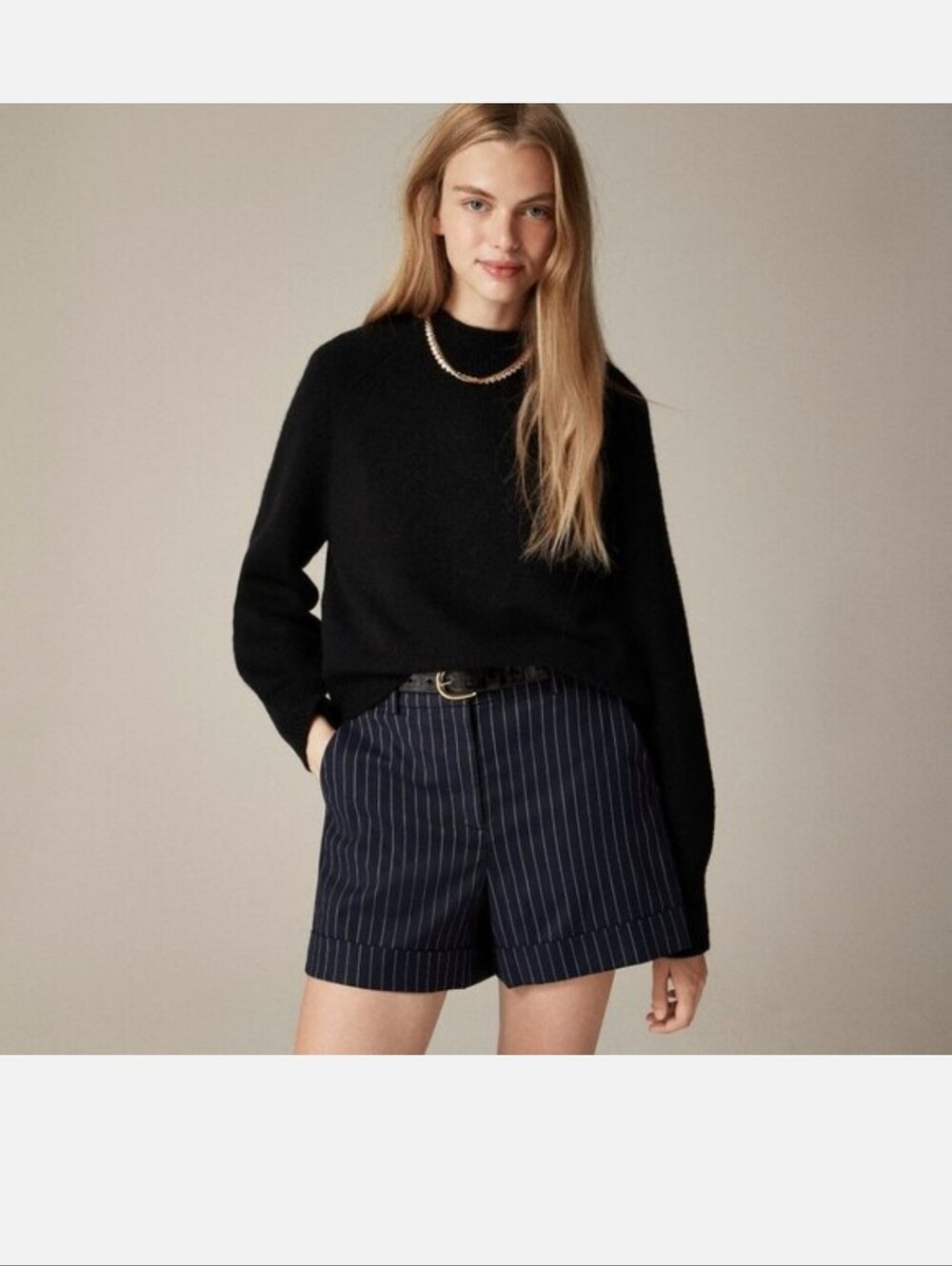 J. Crew Supersoft Yarn Sweater Women S Black Wool Alpaca Dark Academia Prep